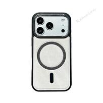 Magnetic Leather Phone Case For For Iphone 13 14 1 16 17 Pro Max   Charging Shockproof Protector Cover For iPhone 16