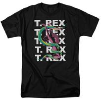 T Rex Gyvatė Rock N Roll Psichodelinė Folk T-shirt Unisex Marškinėliai S įvairiaspalvis