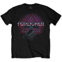 Foreigner Neon Guitar Unisex T-shirt S įvairiaspalvis