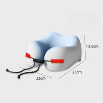 U Shaped Memory Foam Neck Pillows Soft Travel Pillow Massage Neck Pillow Sleeping Airplane Pillow Cervical Healthcare Bedding