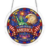 Acrylic Puzzle Suncatcher, Stained Glass Style Window Hanging Ornament, Colorful DIY Sun Catcher Kit for Home, Garden, Patio Decor, Gift for Mom Women S F