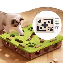 Cat Nail File Box Interactive Toys Wear Resistant Pet Supplies Sensory Activity Fun Maze Game