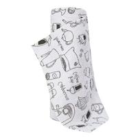 Microfiber Cleaning Cloth Roll Reusable Washable Microfiber Towels Lint Free Tear Away Paperless Towels for House Kitchen Window šviesiai pilka spalva