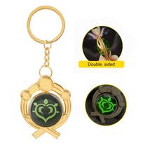 New Genshin Impact Inazuma Vision Keychains Mond stadt Delusions Vision Of God Baizhu Arataki Itto Shogun Scaramouche Keyring