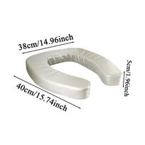 Non-slip Toilet Seat Waterproof Risers Senior Ergonomic Assist Padded Seat Toilet Lift Assist For Elderly Disabled Pregnant Home smėlis
