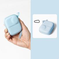 Portable Camera Mini Body Bag Shockproof Lightweight Storage Bag Waterproof Carrying Case for DJI Osmo Nano mėlyna
