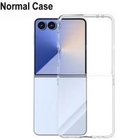 For Samsung Galaxy Z Flip 7 Magnetic Phone Case Transparent Shell Shockproof Back Cover for Samsung Z Flip 7 Clear Hard PC Cases For Z Flip 7