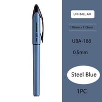 UNI Uni-ball UBA188 Air Roller Ball Pen, 0.5/0.7mm Resin Nib Calligraphy Brush Super Smooth for Handwriting, Signature, Drafting