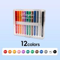 Acrylic Paint Markers Brush Soft Tip Direct Ink Waterproof Flexible Tip Art Pens for Rock Painting Wood Fabric Glass Shoes DIY