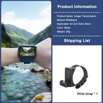 For DJI Osmo Nano Thumb Camera Image Multifunctional Vision Dock Wristband Expansion Clothes Hat Clip Protection Accessories