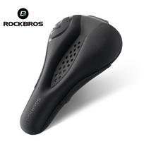 Rockbros dviračio balnelio užvalkalas skystas silikonas gelis kvėpuojantis sėdynės minkštas sutirštintas MTB smūgiams atsparus paminkštinimas dviračių priedai black