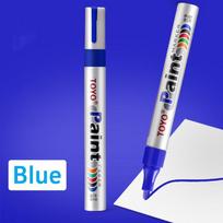 Metal Permanent Paint Marker Pen Waterproof Car Tyre Tire Tread Rubber Graffiti Touch Scratch Wet Wax Highlighter White Markers
