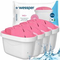 Filtry Z Magnezem Do Dzbanek Brita Marella Xl - Wkłady Wessper Mg+ 4 Szt.