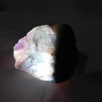 Multi Color 370.40 Ct Natural Fluorite Uncut Raw Rough CERTIFIED Loose Gemstone 51.6 mm Approx įvairiaspalvis
