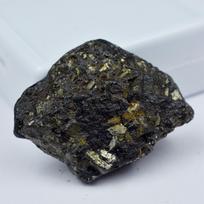 PYRITE Cluster Crystal 76.85 Ct Raw Rock Chakra Healing CERTIFIED Loose Gemstone 32.2 mm approx auksinė