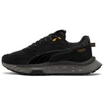 Puma Neymar Jr. x Wild Rider Black Castlerock Unisex Sneakers 385048-01 35.5