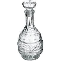KADAX Whiskey Decanter Alcohol Crystal 1L Glass Bottle With Cork 1x