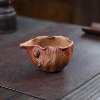 210ml Yixing Zisha Lotus Tea Pitcher Pour Tea Fair Cup Cha Hai Dispenser Household Justice Cup Fair Mug Cafes Gift Accessories