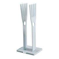 Reusable Glove Dryer Holder Plastic Glove Drying Rack Multifunctional Drainage Rack for Kitchen mėlyna
