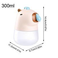 Capybara Automatic Soap Dispenser Touchless Waterproof for Home Bathroom Kitchen, Cute Animal Shape Hand Soap Pump