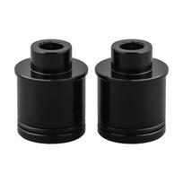 Thru Axle Adapter Axle Quick Release/QR Hub Portable 2pcs 15 to 9mm