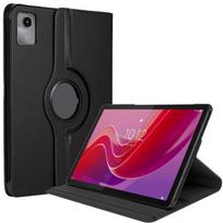 Coque pour Lenovo Tab M11, Protection Antichoc Rotative 360° Cuir Synthétique Noir juoda