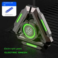 Technology New Metal Alloy Luminous Gyro Smart Black Technology Fidget Spinner Hand Stress Easing Toy Boy Adults Birtday Gifts
