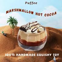 Milk Bubble Tea Food-Grade Silicone Squishy Toy Marshmallow Hot Cocoa Creamy Soft Adhesive Toy Taba Squishy Boba Drinks
