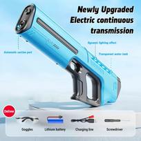 Water Electric Guns For Adults Powerful Squirt Automatic Water Suction Water Blasters Summer Outdoor Beach Toy For Boys Kid Gift
