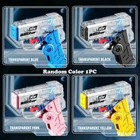 Foldable 2-In-1 Rotating Fingertip Gyro Dual Hole Water Gun Stress Easing Outdoor Summer Pool Beach Water Play Shooting Games
