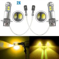 2 X Automotive H3 Led Bulbs