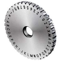 Feb.Manual Marking Steel Stamp Wheel Accessories For Nameplate Metal Label Stamping Printer Machine