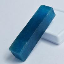 Blue Aquamarine Natural 75 Ct Uncut Rough Raw Loose Gemstone CERTIFIED 71.2 mm approx mėlyna