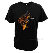 Tribal Fox Tutu Cute Style Design T Shirt Graphic Digital Print 100% Cotton Soft Camisetas S įvairiaspalvis