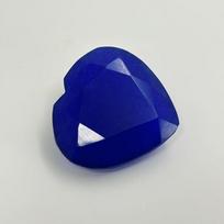 Sri Lanka Natural Blue Sapphire 189.6 Ct Certified Huge Heart Shape Gemstone 47.6 mm approx. mėlyna
