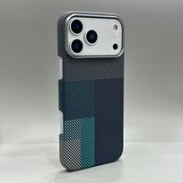 Thin Carbon Fiber For  Magnetic PC Phone Case For For Iphone 14 1 16 17 Pro Max Wireless Charging Slim Shockproof Hard Cover iPhone 14 gray