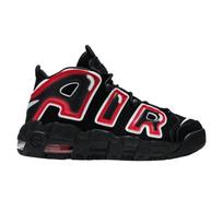 Nike Air More Uptempo Black White Laser Crimson (GS) 36.5