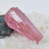 CERTIFIED sapphire 188 Ct Raw Rough Natural Uncut Pink Loose Gemstone 50.3 mm approx rožinė