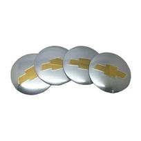 60MM/65mm Car Wheel Rims Center HubCaps Decal Sticker for Chevrolet Aveo Cruze Malibu Captiva Optra Trax Sail Silverado Lacetti 60MM