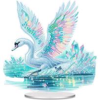 Acrylic Special Shaped Animals Diamond Painting Tabletop Ornaments Kit Diamond Painting Desktop Decorations for Table Decoration