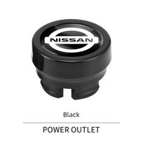 Car Cigarette Lighter Dust Proof Protect Cover Lighter Button For Nissan GTR NISMO Qashqai Patrol X-trail Tiida Navara Sylphy