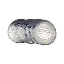 60/65mm Car Modification Wheel Rims Hub Center Stickers 4PCS for Nissan Tiida Almera XTrail Xterra Qashqai Altima Juke Note Leaf 60mm