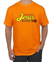 Jesus Chocolate Candy Parody Christian Faith Peanut Butter Men's T- Shirt 4XL