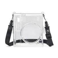 PU Leather Storage Bag for Fujifilm Instax mini 40 Instant Camera Case Adjustable Strap Protective Cover Photography Pouch skaidri