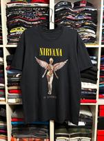 Vintage Nirvana In Utero Kurt Cobain Rock Band Tour T- Shirt S