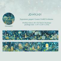Phantom Memories Series Vintage Plant Forest Flower Landscape Washi Tape Creative DIY Journal Material Collage Stationery