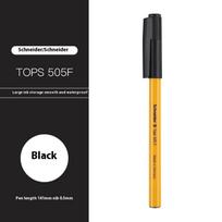Schneider TOPS 505F Gel Pens,Original German 0.5mm medium oil pen black red blue smooth ink flow,for writing,practice stationery