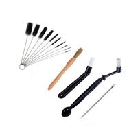 Coffee Machine Brush Set Grinder Dust Residue Cleaning Tools 4 Pieces Type 2