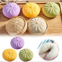 Mega Rainbow 2026 Giant Glitter Dumpling Squishy 30x30cm Interactive Toy Stress Relief Soft Plush