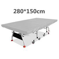 Tennis Ping Pong Table Cover 280x150cm Waterproof Dustproof Windproof Anti-UV Protector for Indoor Outdoor Patio Table